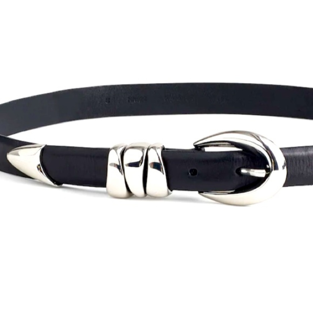 NWT Madewell Triple Metal Keeper Belt - Picture 3 of 10